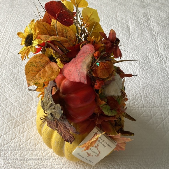 Mark Roberts Pumpkin Gourd Fairy Fall Bouquet Botanical Decor Limited Edition - Picture 7 of 15